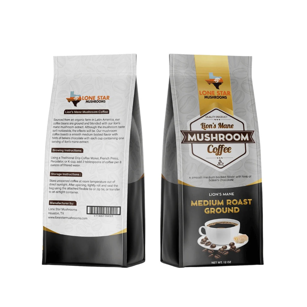 Lion's Mane Mushroom Coffee
