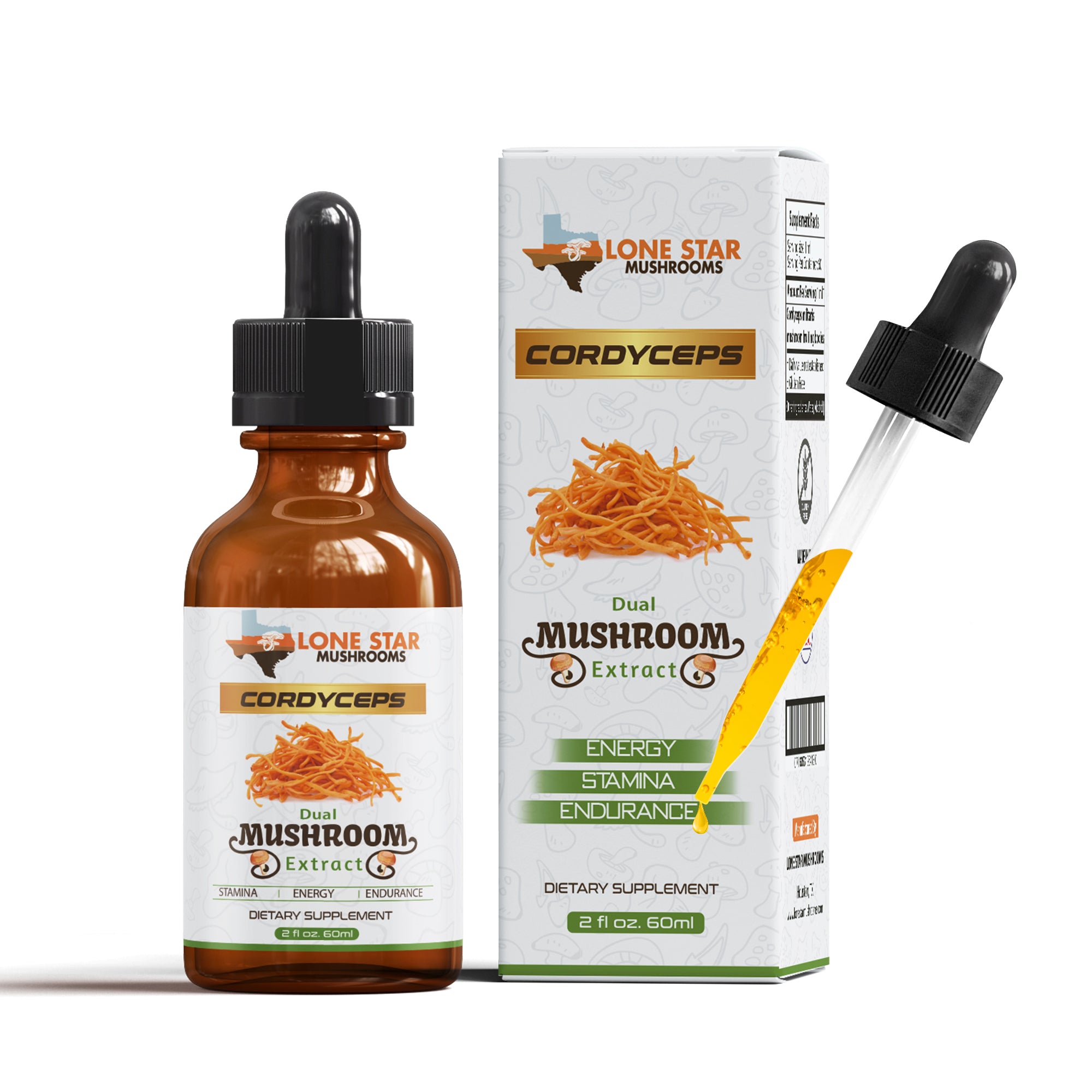Cordyceps Dual Mushroom Extract