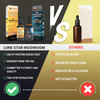Lone Star Rest Mushrooms Complex Dual Extract Vs other
