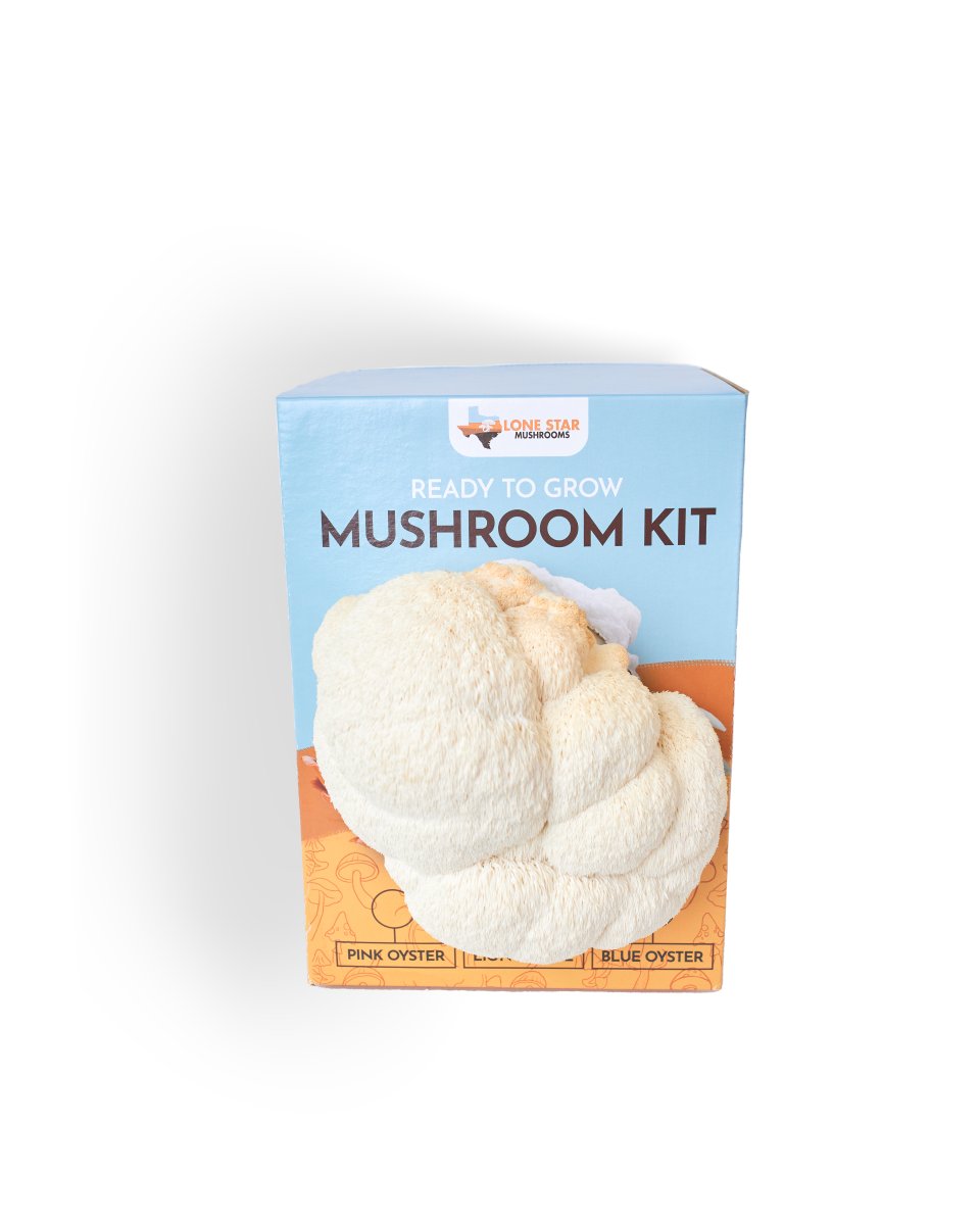 Lion's Mane, Blue Oyster, and Pink Oyster Mushroom Grow Kit Bundle