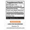 Lion's Mane Mushroom Extract Supplement